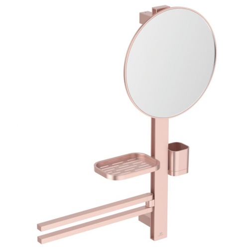 Ensemble d'accessoire Beauty Bar 30 Rose brossé BD588RO (1) Ensemble d'accessoire Beauty Bar 30 Rose brossé BD588RO (1)