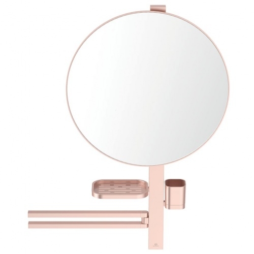 Ensemble d'accessoire Beauty Bar 50 Rose brossé BD587RO (3) Ensemble d'accessoire Beauty Bar 50 Rose brossé BD587RO (3)