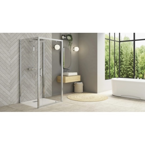 Paroi pivotante SMART DESIGN P avec seuil - Chromé - Transparent - 70cm smart-design-P +2 Fixes Paroi pivotante SMART DESIGN P avec seuil - Chromé - Transparent - 70cm smart-design-P +2 Fixes