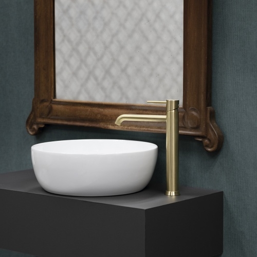 Mitigeur de lavabo XL ODISEA Or brossé 390201OC Mitigeur de lavabo XL ODISEA Or brossé 390201OC