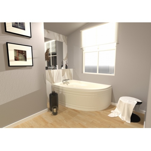Baignoire d'angle gain de place ARCHIPEL 150x100 cm - Version gauche Baignoire ARCHIPEL 150x100 (face) Baignoire d'angle gain de place ARCHIPEL 150x100 cm - Version gauche Baignoire ARCHIPEL 150x100 (face)