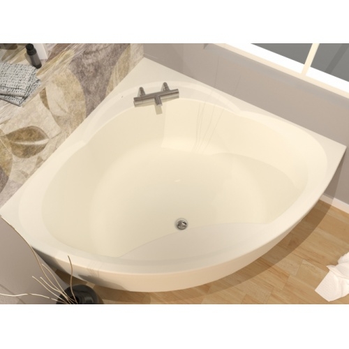 Baignoire d'angle DIVA 140x140cm Baignoire DIVA 140-140 (dessus) Baignoire d'angle DIVA 140x140cm Baignoire DIVA 140-140 (dessus)