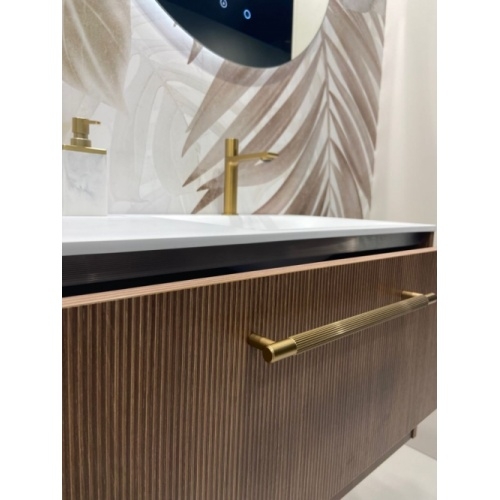 Meuble de salle de bain STRIATO Chêne Strié Cuivre 1700586050209 Meuble de salle de bain STRIATO Chêne Strié Cuivre 1700586050209