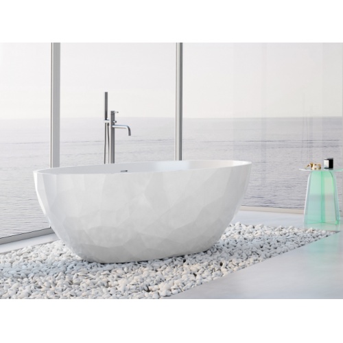 Baignoire îlot ovale PRISMA Blanc brillant Baignoire îlot ovale PRISMA Blanc brillant