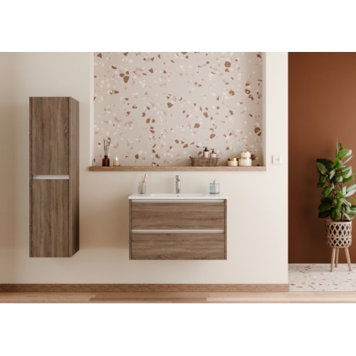 Meuble vasque JUPITER 3.0 Bois Foncé 80 cm - SANS miroir Jupiter-80-bois foncé-FB Meuble vasque JUPITER 3.0 Bois Foncé 80 cm - SANS miroir Jupiter-80-bois foncé-FB