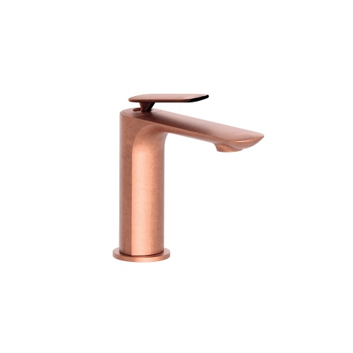 Mitigeur de lavabo FOIL avec vidage up&down Or Rose brossé FL22034P Mitigeur de lavabo FOIL avec vidage up&down Or Rose brossé FL22034P