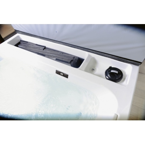 MAGIC SPA+ 2 places - Tête à Gauche - Tablier Verre noir Filtration MAGIC SPA+ 2 places - Tête à Gauche - Tablier Verre noir Filtration