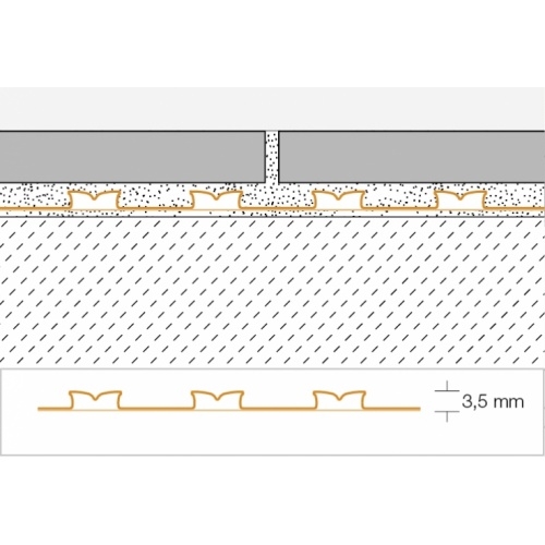 Natte de désolidarisation et d'étanchéité Schlüter-DITRA - 5ml DITRA Schluter Natte de désolidarisation et d'étanchéité Schlüter-DITRA - 5ml DITRA Schluter