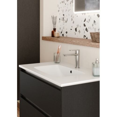 Meuble vasque JUPITER 3.0 Tissé Gris 80 cm - SANS miroir Jupiter-80-tissé gris foncé-ambiance_2 Meuble vasque JUPITER 3.0 Tissé Gris 80 cm - SANS miroir Jupiter-80-tissé gris foncé-ambiance_2