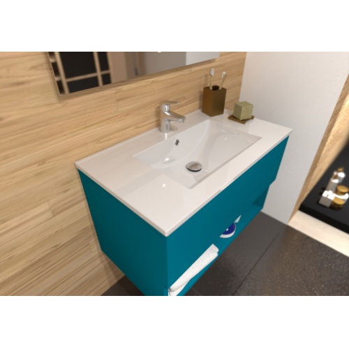 Meuble simple vasque DROSERA 80cm Canard - Sans Miroir DROSERA-80-canard_4