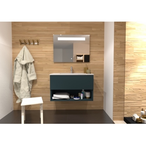 Meuble simple vasque DROSERA 80cm Océan - Sans Miroir DROSERA-80-océan_1