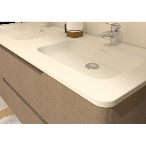 Meuble double vasque LUNA Tissé Lin 120cm avec Miroir Reflet Luna-120-4T-tissé lin-reflet2 Meuble double vasque LUNA Tissé Lin 120cm avec Miroir Reflet Luna-120-4T-tissé lin-reflet2