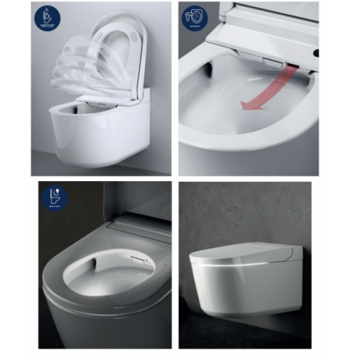 WC lavant suspendu GROHE SENSIA PRO SENSIA fonctions WC lavant suspendu GROHE SENSIA PRO SENSIA fonctions