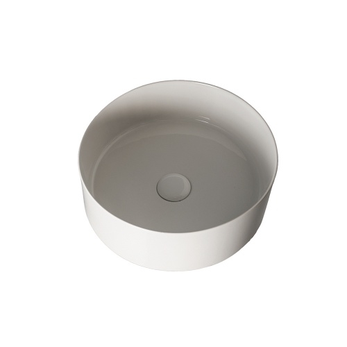 Vasque céramique ronde CIOTOLA Blanc brillant CI40601 Vasque céramique ronde CIOTOLA Blanc brillant CI40601