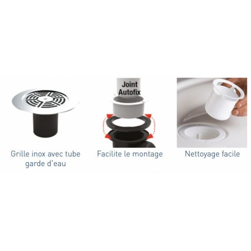 Bonde de douche diam 90 SH 5710 57100000000_1