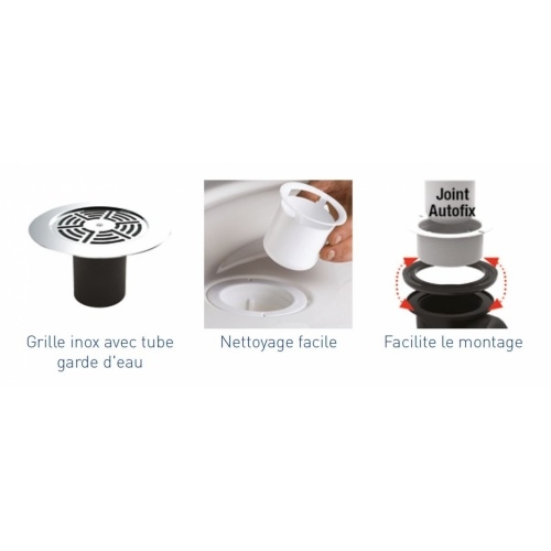 Bonde de douche diam 90 SV - 5520 55200000000_1