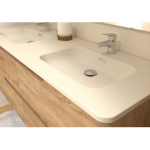 Meuble double vasque LUNA Bois Clair 140cm avec miroir KATHY Luna-140-bois clair_3 Meuble double vasque LUNA Bois Clair 140cm avec miroir KATHY Luna-140-bois clair_3