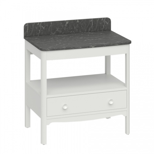 Meuble sous-vasque GUILD Blanc (Sans vasque) - 85cm GU8500xxx GUILD Blanc + Marquina Meuble sous-vasque GUILD Blanc (Sans vasque) - 85cm GU8500xxx GUILD Blanc + Marquina