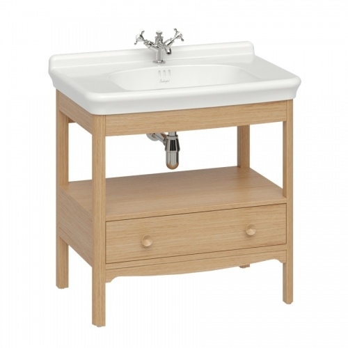 Vasque en céramique rétro GUILD 85cm - 1 Trou de robinetterie GU8500xxx GUILD Light Oak Vasque en céramique rétro GUILD 85cm - 1 Trou de robinetterie GU8500xxx GUILD Light Oak