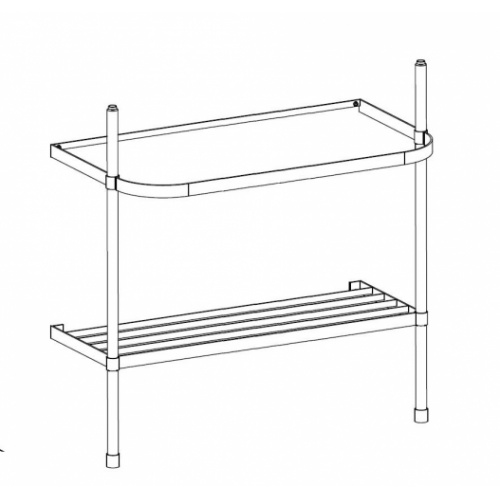 Ensemble lavabo et piétement CHALFONT 100cm Console B10ES Ensemble lavabo et piétement CHALFONT 100cm Console B10ES