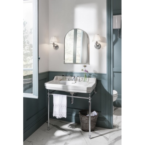 Miroir Arche Chromé period panelled f Miroir Arche Chromé period panelled f