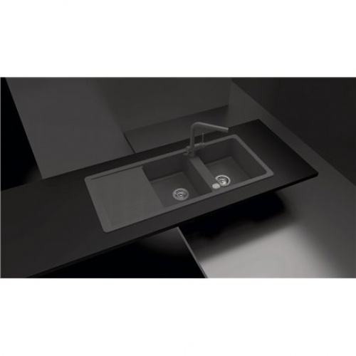 Evier TOLEDO 2 bacs en CRISTADUR Stone evier-tolede-ev21721-stone Evier TOLEDO 2 bacs en CRISTADUR Stone evier-tolede-ev21721-stone