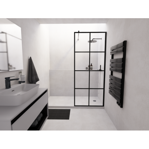 Paroi de douche LOFT BLACK 80 cm LOFT 80