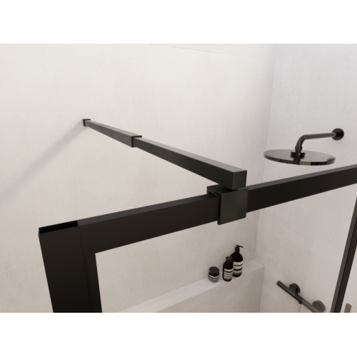 Paroi de douche LOFT BLACK 90cm LOFT détail 1 Paroi de douche LOFT BLACK 90cm LOFT détail 1