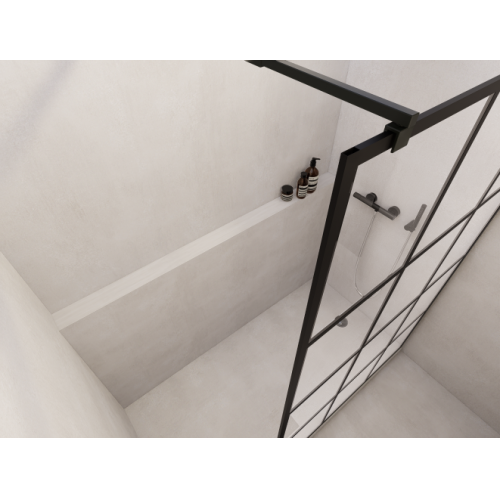 Paroi de douche LOFT BLACK 90cm LOFT détail 2 Paroi de douche LOFT BLACK 90cm LOFT détail 2