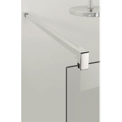 Paroi de douche fixe OT2000 Transparent - Chromé - 140cm detail-barre-multiposition-chrome-noir-profiltek Paroi de douche fixe OT2000 Transparent - Chromé - 140cm detail-barre-multiposition-chrome-noir-profiltek