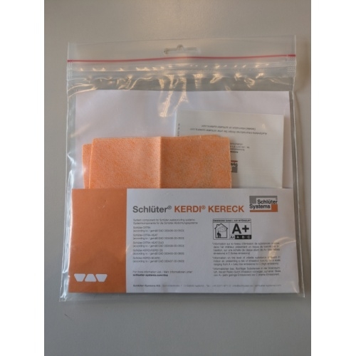 Lot de 2 angles rentrants 90° préformés étanches KERDI-KERECK FI kereck FI_1 Lot de 2 angles rentrants 90° préformés étanches KERDI-KERECK FI kereck FI_1