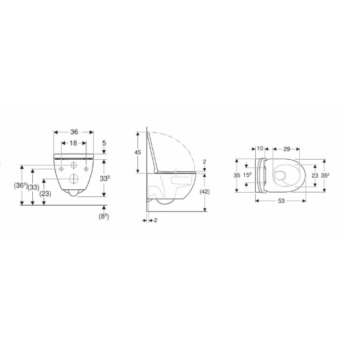 Pack complet WC Geberit UP320 + Cuvette ACANTO TurboFlush + Plaque Blanche ACANTO SChéma Pack complet WC Geberit UP320 + Cuvette ACANTO TurboFlush + Plaque Blanche ACANTO SChéma