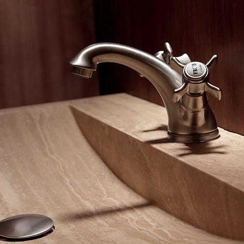 Mélangeur lavabo CHAMBORD rétro Métal Brossé - CH10877 CH10877_AMB Mélangeur lavabo CHAMBORD rétro Métal Brossé - CH10877 CH10877_AMB