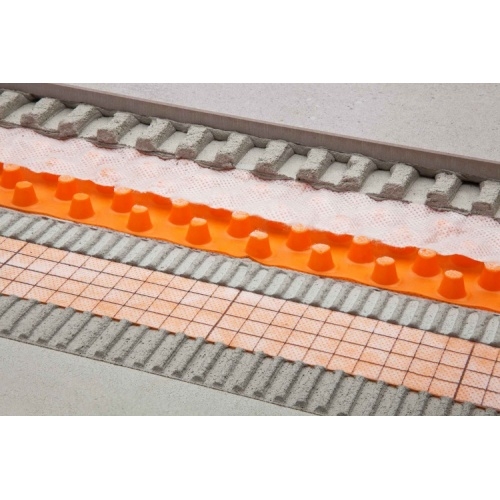 Natte de drainage et découplage Schlüter- DITRA-DRAIN 8 - Rouleau de 12.5m Schlüter-DITRA-DRAIN 8_amb Natte de drainage et découplage Schlüter- DITRA-DRAIN 8 - Rouleau de 12.5m Schlüter-DITRA-DRAIN 8_amb