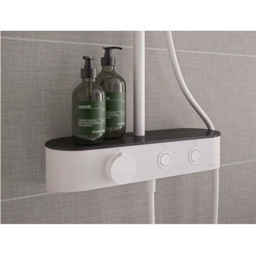 Colonne de douche thermostatique AQUANOVA Blanc Mat aquanova-blanc-mitigeur_1 Colonne de douche thermostatique AQUANOVA Blanc Mat aquanova-blanc-mitigeur_1