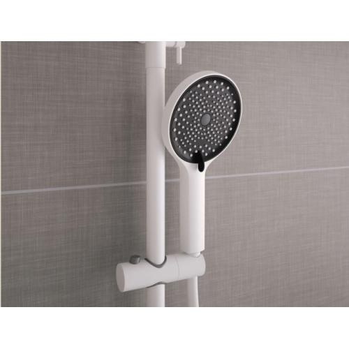 Colonne de douche thermostatique AQUANOVA Blanc Mat aquanova-blanc-mitigeur_2 Colonne de douche thermostatique AQUANOVA Blanc Mat aquanova-blanc-mitigeur_2