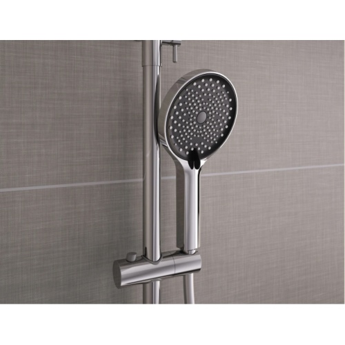 Colonne de douche thermostatique AQUANOVA Chromé aquanova-Chrome-mitigeur_2 Colonne de douche thermostatique AQUANOVA Chromé aquanova-Chrome-mitigeur_2