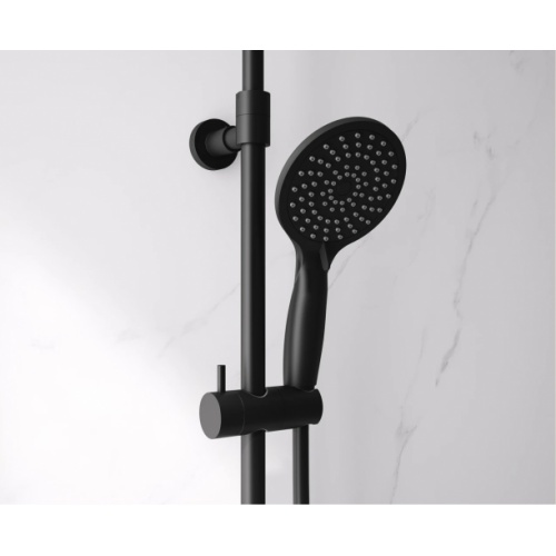 Colonne de douche thermostatique AQUAFACTORY Noir aquafactory-2025-douchette-a-main Colonne de douche thermostatique AQUAFACTORY Noir aquafactory-2025-douchette-a-main