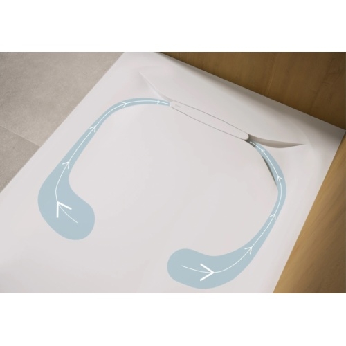 Receveur de douche KINEDIVA Bleu Marine 90x90cm kinediva-ecoulement-eau Receveur de douche KINEDIVA Bleu Marine 90x90cm kinediva-ecoulement-eau