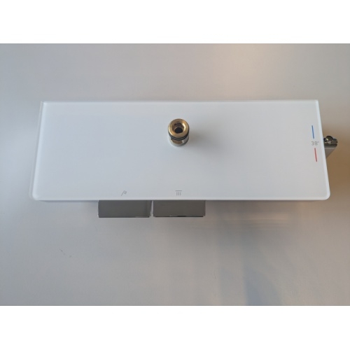 Colonne de douche Thermostatique Y avec tablette de chez NOVELLINI YPST-K Détail 1