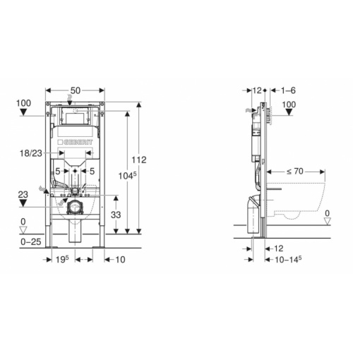 Pack Geberit UP320 + Cuvette sans bride KELOS Flush Blanc + Plaque Sigma Noir 111 333 00 6 Pack Geberit UP320 + Cuvette sans bride KELOS Flush Blanc + Plaque Sigma Noir 111 333 00 6