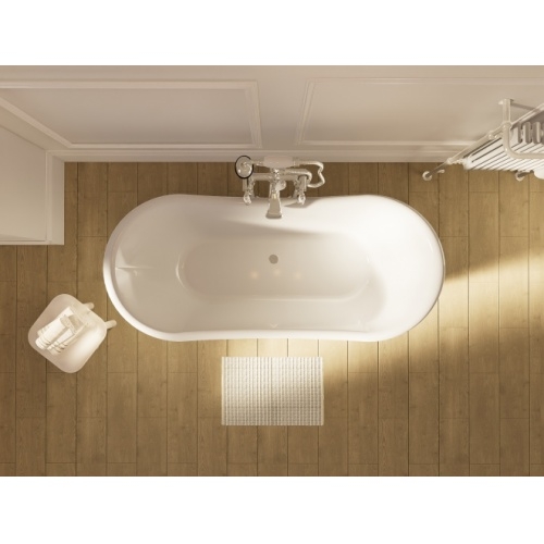 Baignoire ilot rétro 170x75 CHARLESTON haut Baignoire ilot rétro 170x75 CHARLESTON haut