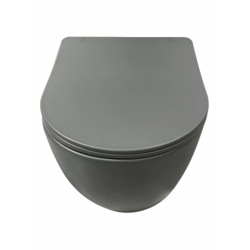 Pack Geberit UP320 + Cuvette sans bride KELOS Flush Gris Foncé + Plaque Sigma Blanc Kelos gris foncé5 Pack Geberit UP320 + Cuvette sans bride KELOS Flush Gris Foncé + Plaque Sigma Blanc Kelos gris foncé5