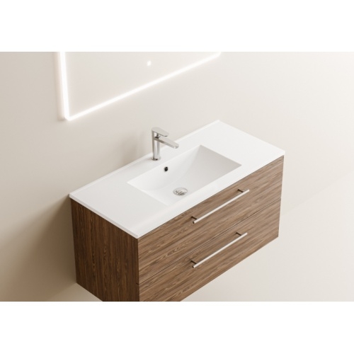 Meuble NEPTUNE Héritage Chêne 100 cm - SANS miroir Neptune 100 - Vasque - Heritage chene Meuble NEPTUNE Héritage Chêne 100 cm - SANS miroir Neptune 100 - Vasque - Heritage chene