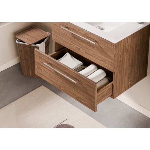 Meuble NEPTUNE Chêne Héritage 70 cm - SANS miroir Neptune 70 - Tiroir - Heritage chene Meuble NEPTUNE Chêne Héritage 70 cm - SANS miroir Neptune 70 - Tiroir - Heritage chene