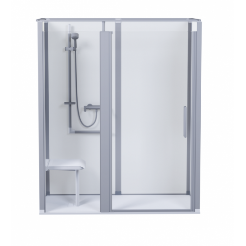 Cabine de douche ONYX en angle 1200x800cm - Version Gauche Douche_classique Cabine de douche ONYX en angle 1200x800cm - Version Gauche Douche_classique