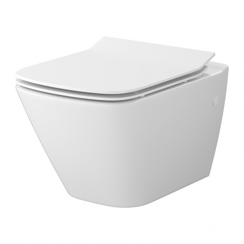 Cuvette suspendue sans bride MESTO SQUARE Blanc Cuvette suspendue sans bride MESTO SQUARE Blanc
