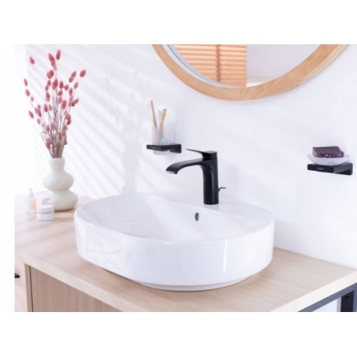 Mitigeur de lavabo VIVENIS 110 CoolStart sans tirette ni vidage Noir Mat VIVENIS Noir Mat (2) Mitigeur de lavabo VIVENIS 110 CoolStart sans tirette ni vidage Noir Mat VIVENIS Noir Mat (2)