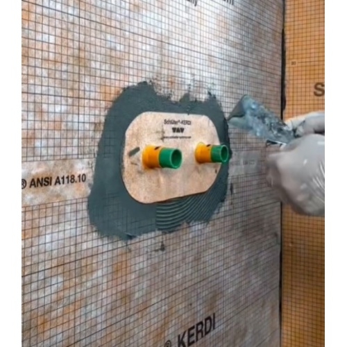 Collerettes d’étanchéité préfabriquées Schlüter-KERDI-MV Ø15 mm Tuyaux 22-40 mm* Collerette Collerettes d’étanchéité préfabriquées Schlüter-KERDI-MV Ø15 mm Tuyaux 22-40 mm* Collerette