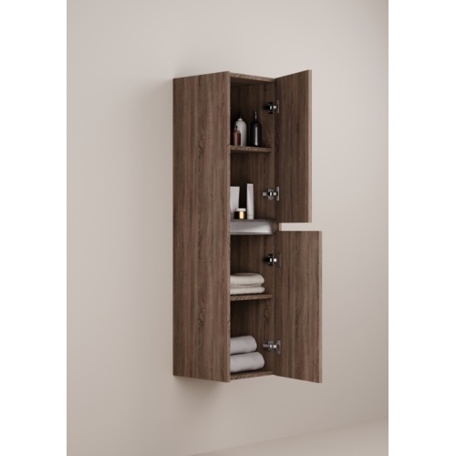 Colonne de salle de bain JUPITER 3.0 Bois Foncé Jupiter - Colonne - Bois fonce - Ouvert